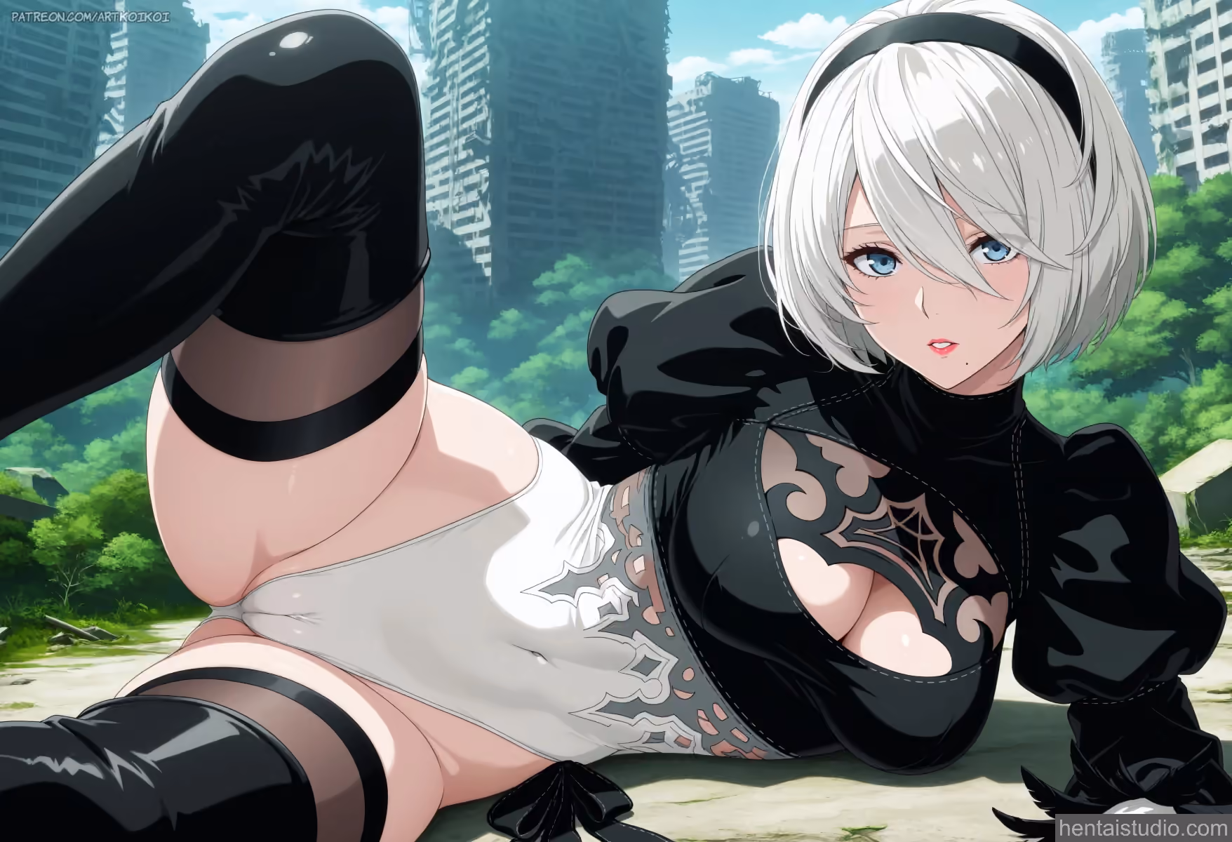 2B - NieR: Automata - Hentai Gallery 18 - 13 Images — image 8 of 13
