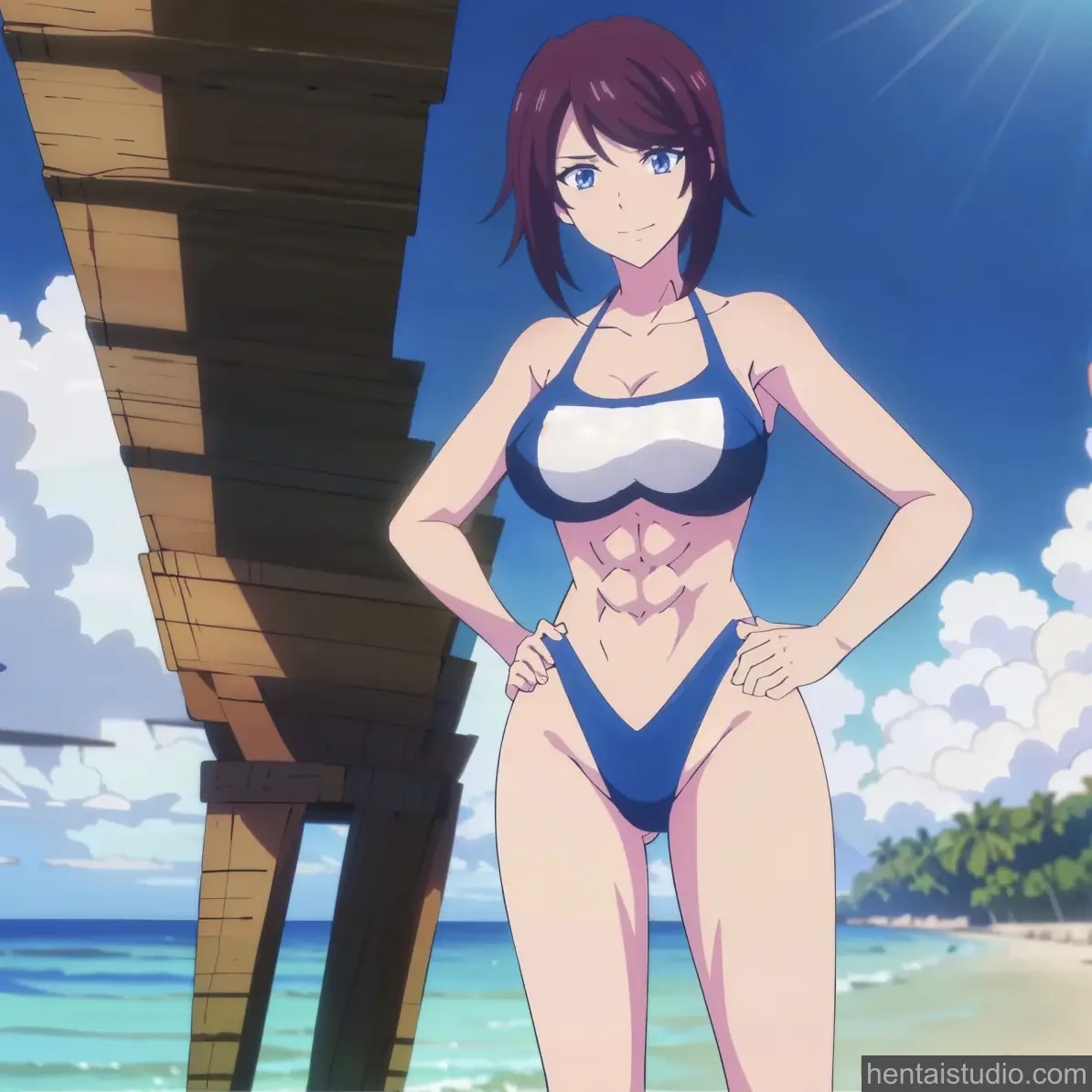 Acchan from The Cafe Terrace And Its Goddesses hentai art 14 of 20