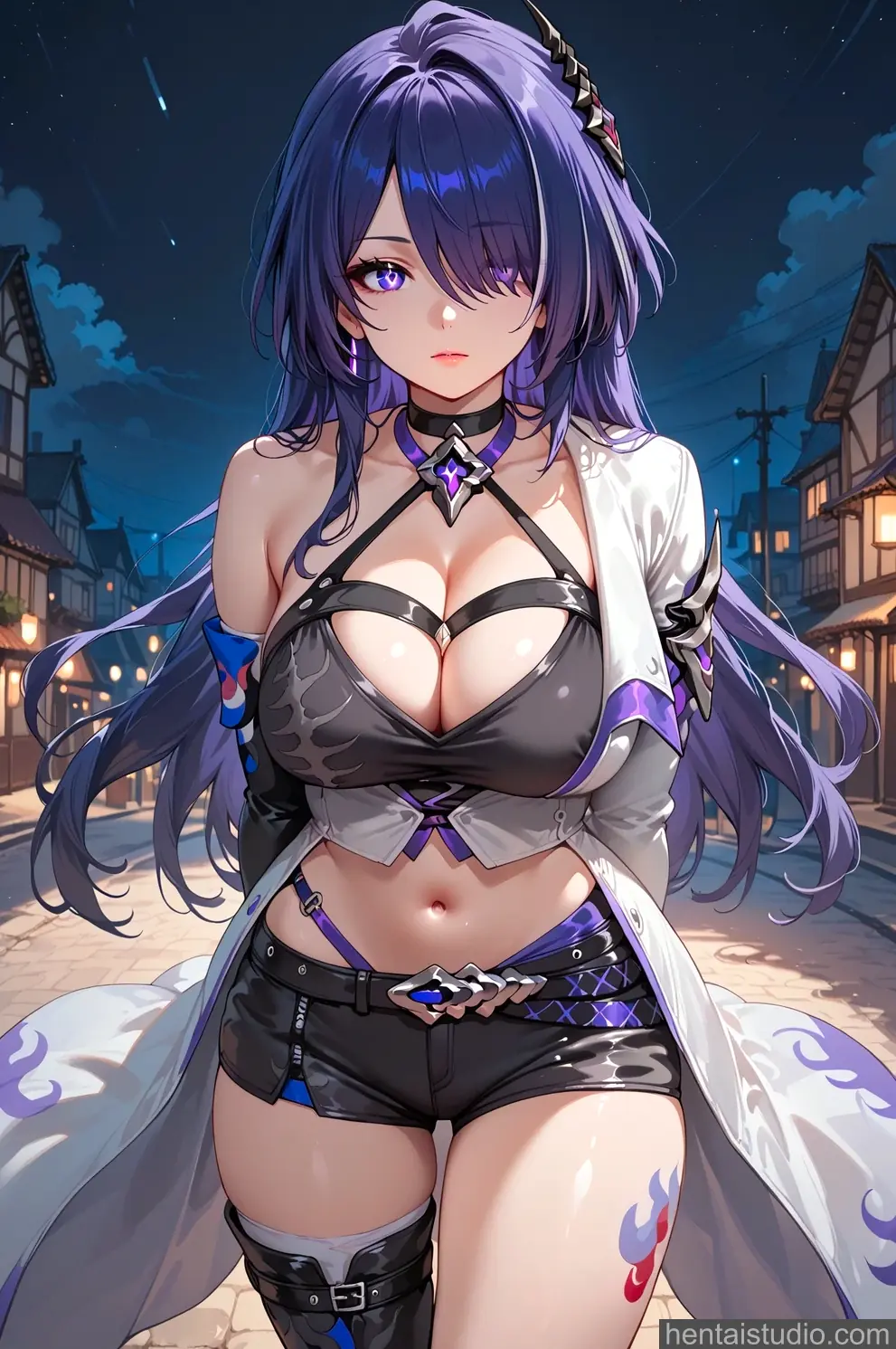Acheron from Honkai Star Rail hentai art 4 of 56