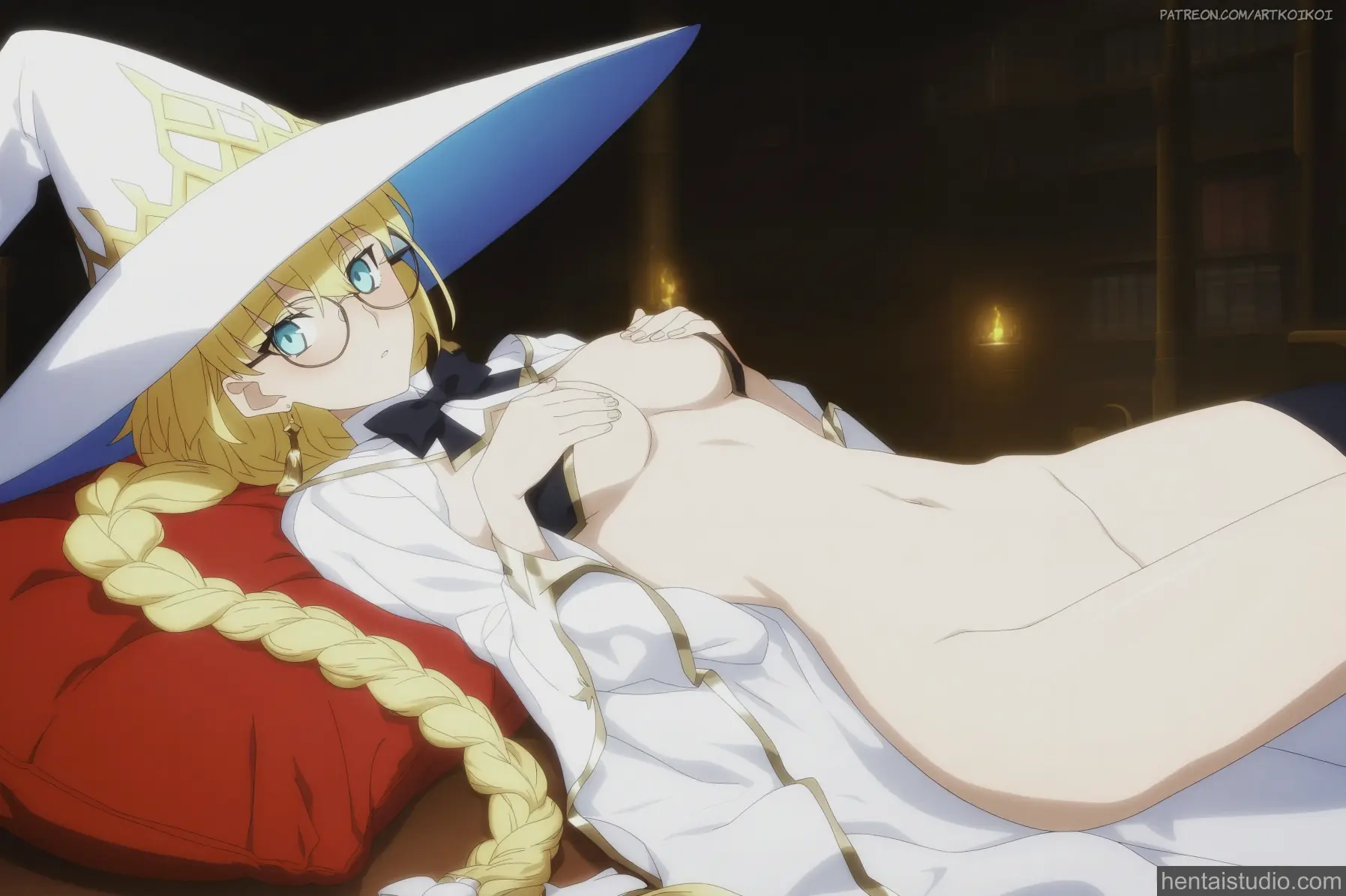 Aesc The Rain Witch from Fate/Grand Order hentai art 8 of 12
