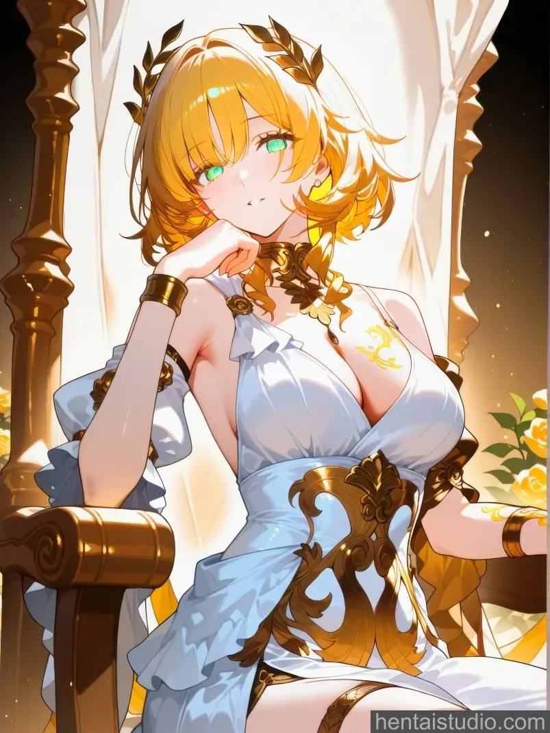 Aglaea from Honkai: Star Rail hentai art 19 of 123