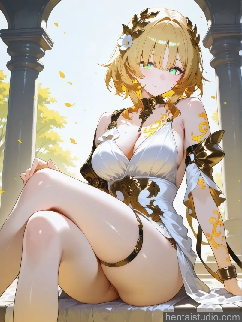 Aglaea from Honkai: Star Rail hentai art 2 of 123