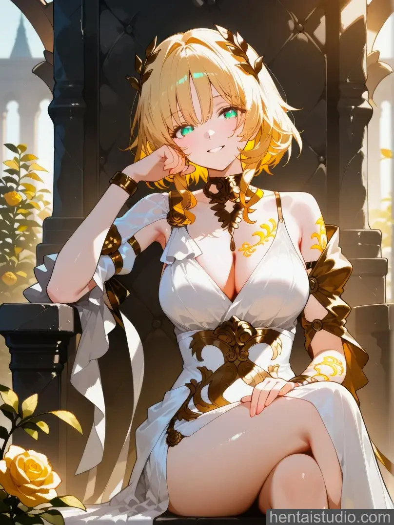Aglaea from Honkai: Star Rail hentai art 4 of 123