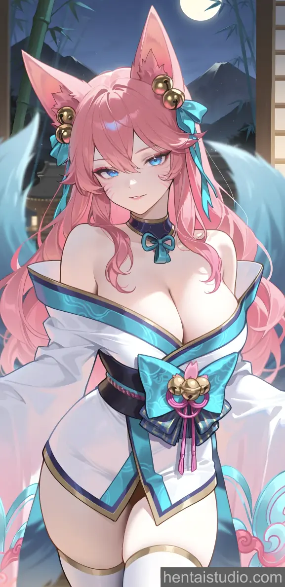 Ahri from League Of Legends hentai art 5 of 33