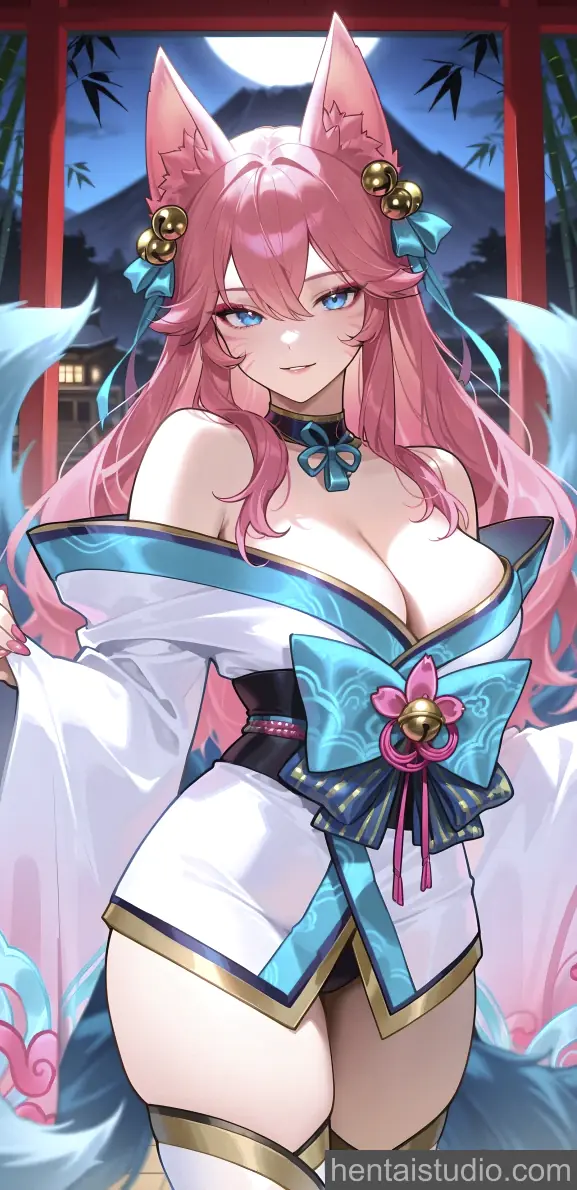 Ahri from League Of Legends hentai art 6 of 33