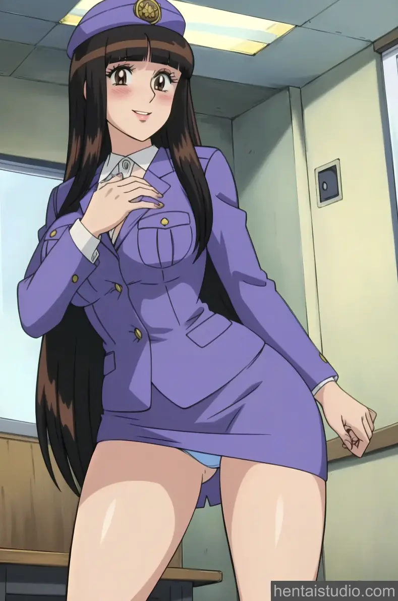 Ai Asato from Kochikame hentai art 34 of 38