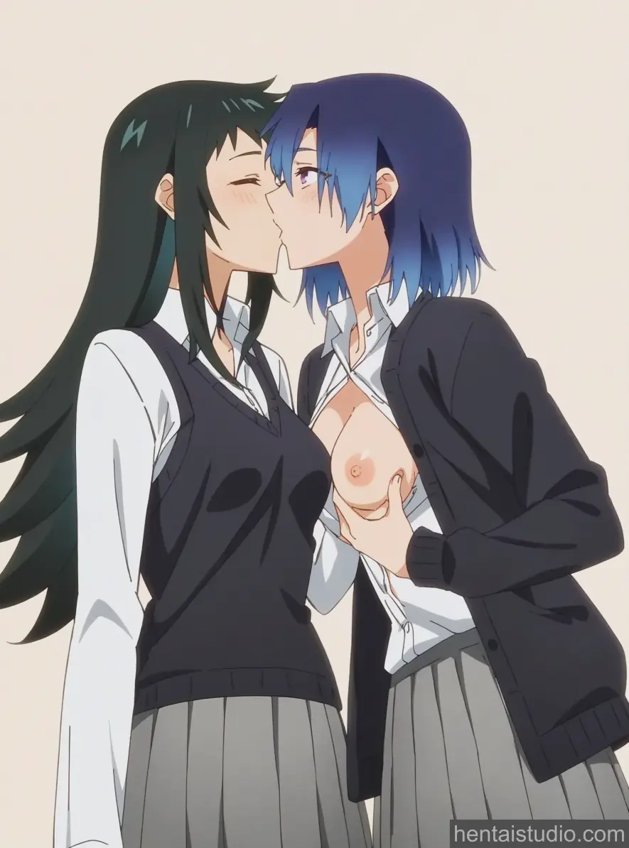 Ai Kamiya Kyou Nekozaki from Shikimori's Not Just A Cutie hentai art 15 of 53