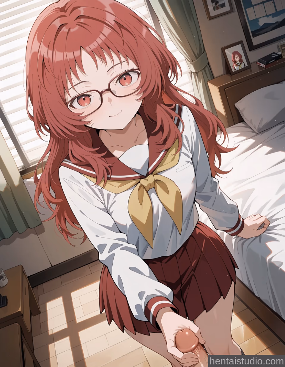 Ai Mie from The Girl I Like Forgot Her Glasses — image 2 of 10