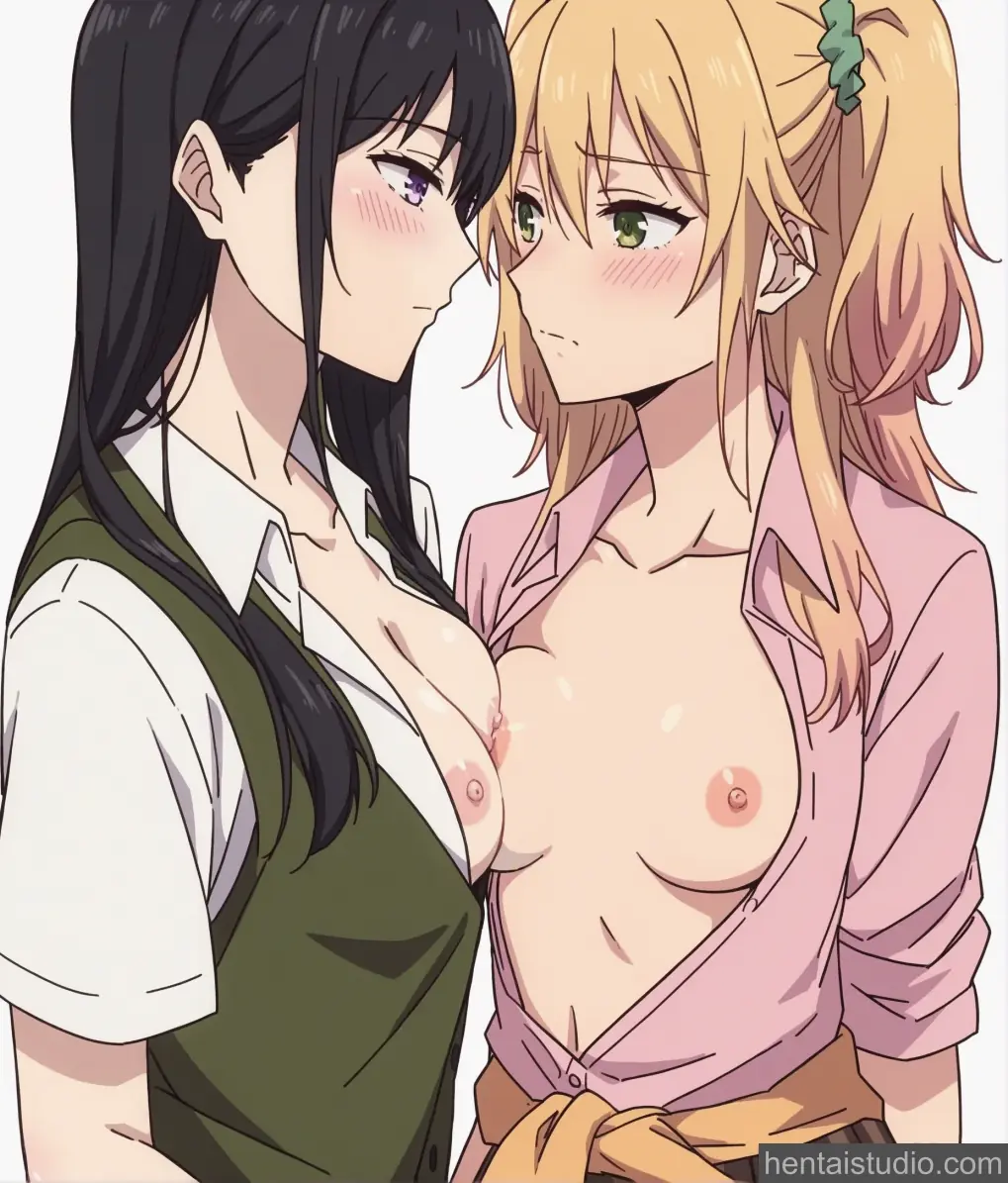 Aihara Yuzu Aihara Mei from Citrus hentai art 20 of 61