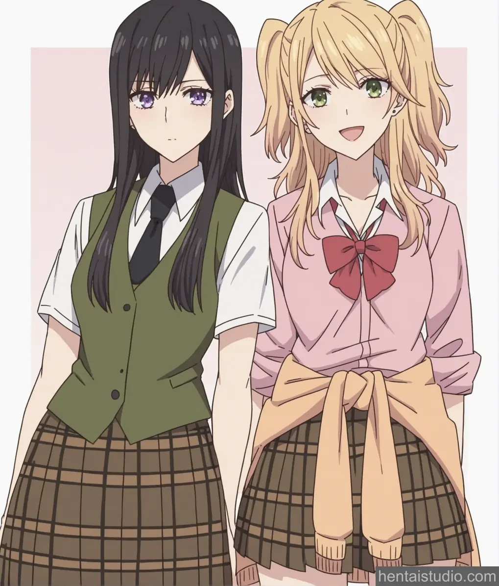 Aihara Yuzu Aihara Mei from Citrus hentai art 3 of 61