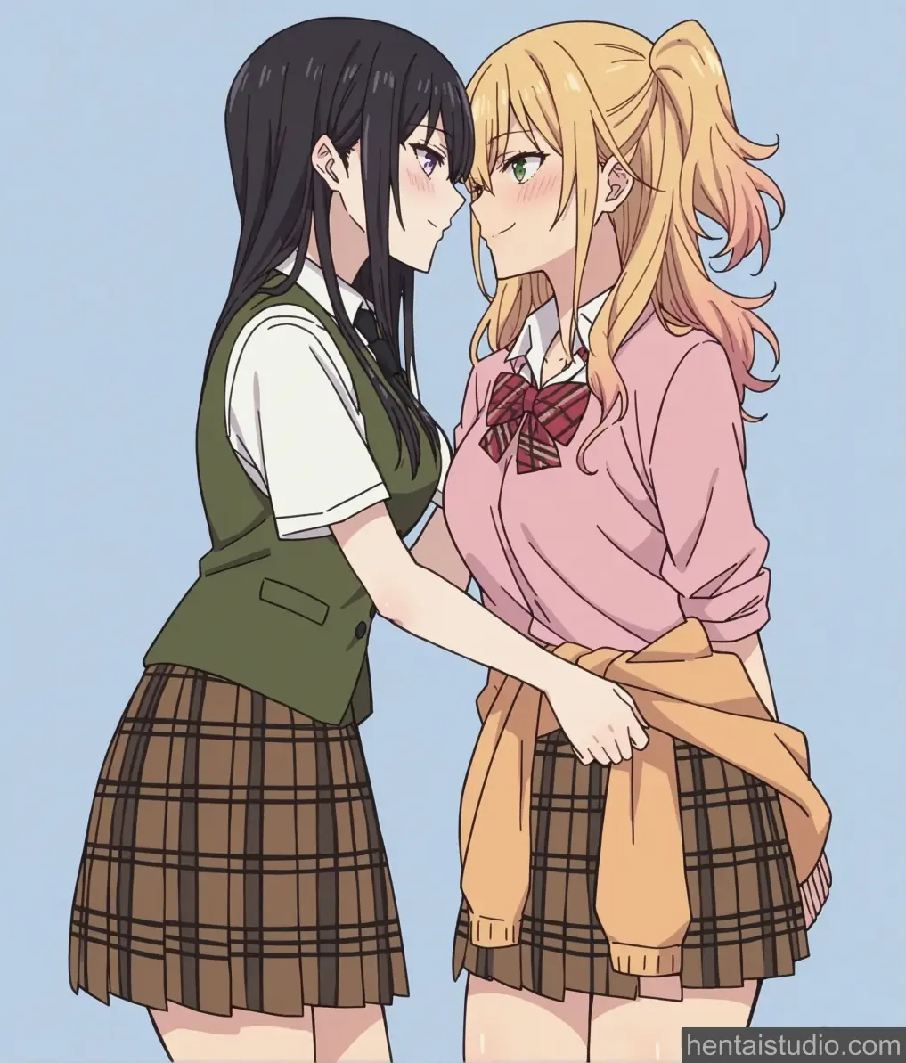 Aihara Yuzu Aihara Mei from Citrus hentai art 4 of 61