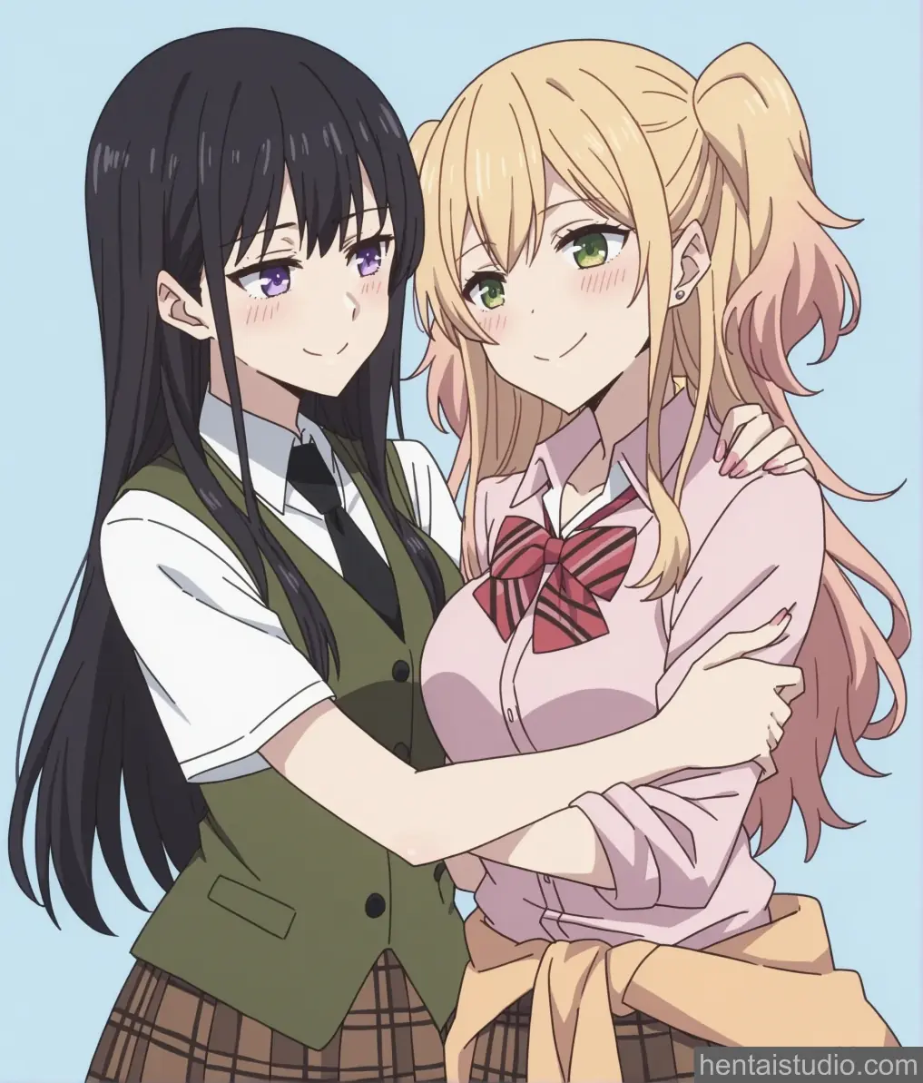 Aihara Yuzu Aihara Mei from Citrus hentai art 8 of 61