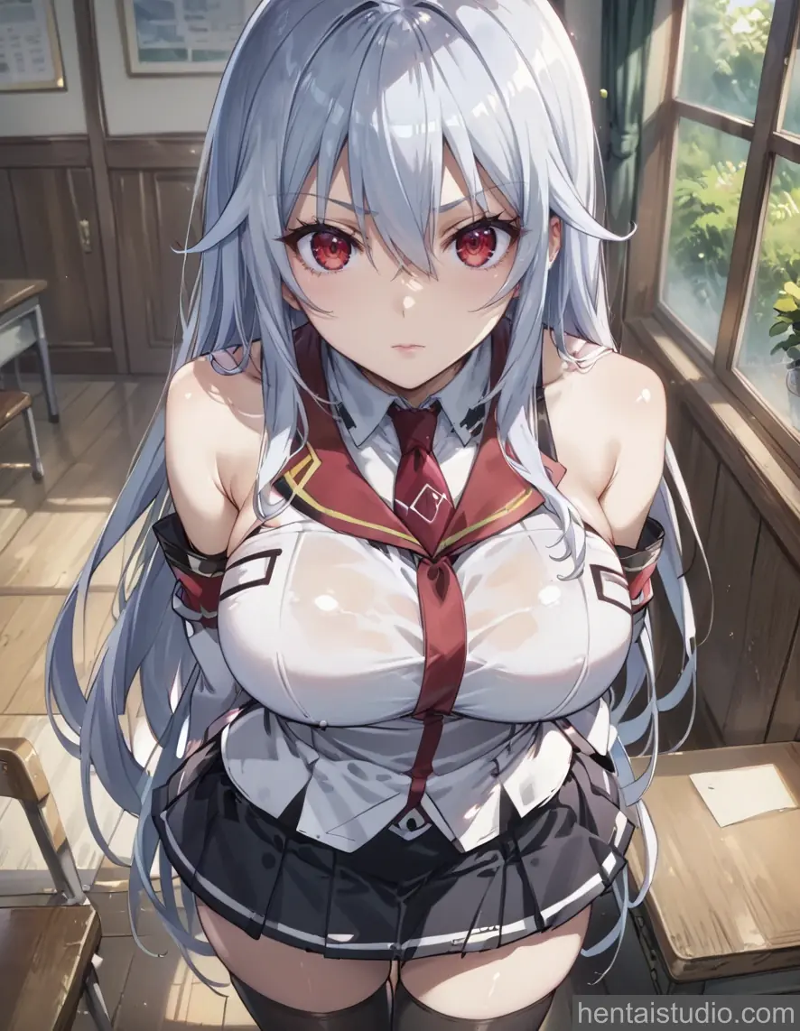 Aine Chidorigafuchi from Hybrid X Heart Magias Academy Ataraxia hentai art 1 of 32