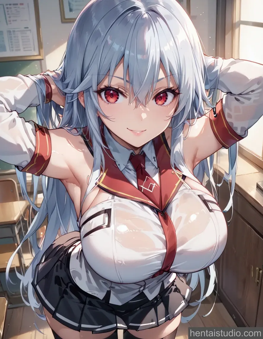Aine Chidorigafuchi from Hybrid X Heart Magias Academy Ataraxia hentai art 2 of 32