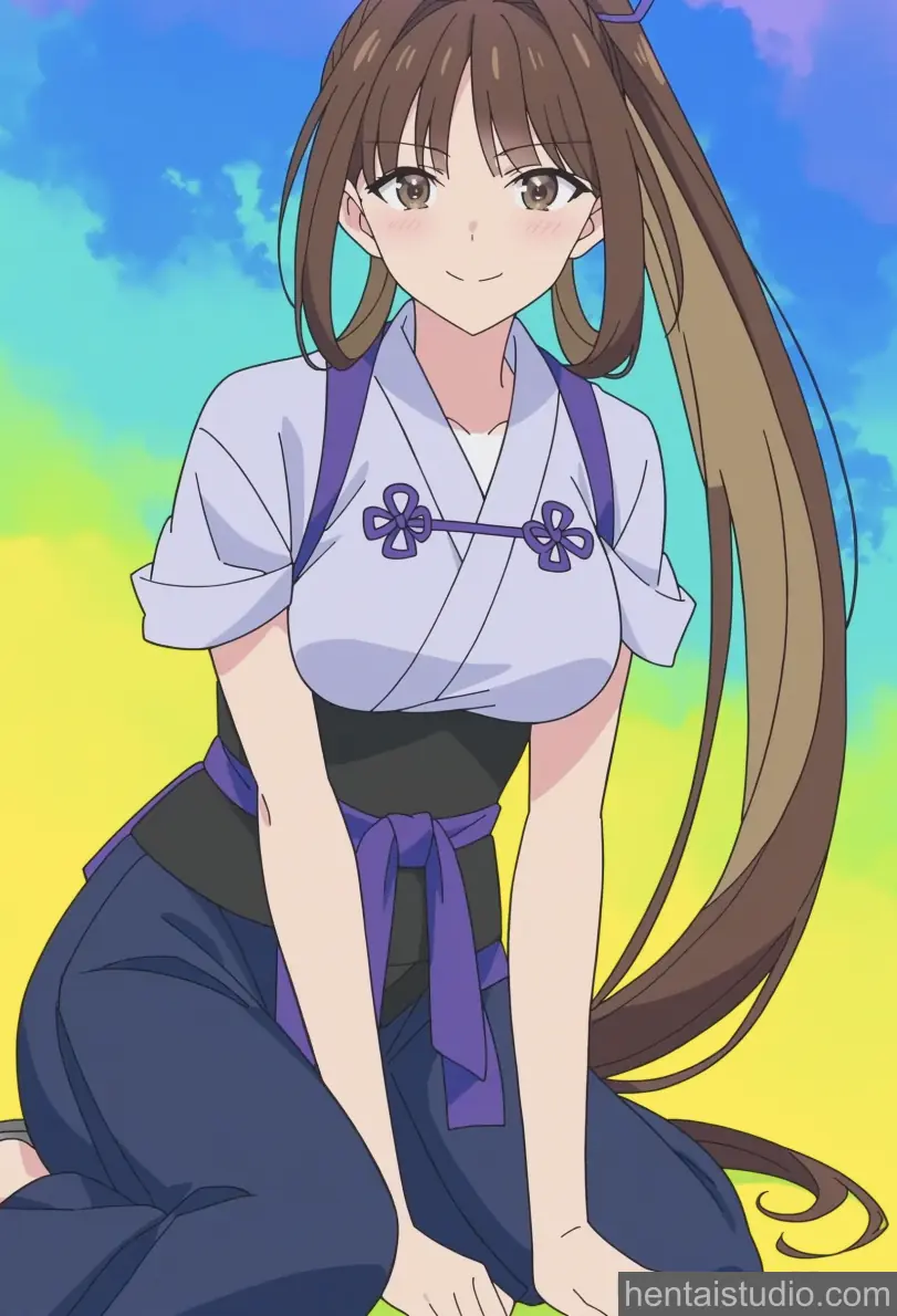 Airi Jinguuji from A Nobody's Way Up To An Exploration Hero hentai art 5 of 60