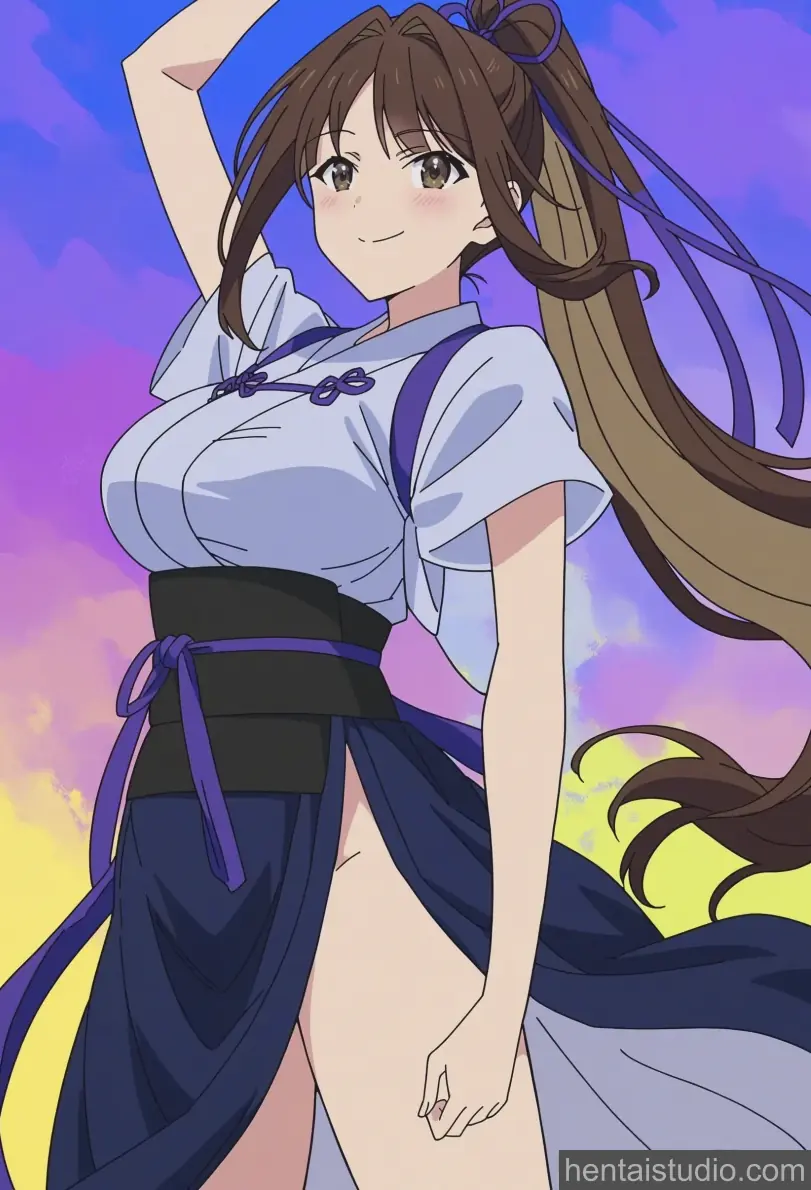 Airi Jinguuji from A Nobody's Way Up To An Exploration Hero hentai art 8 of 60