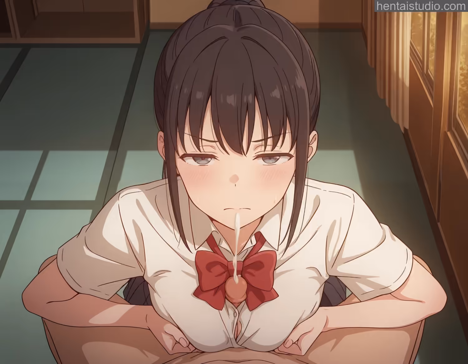 Airi Sega - I Want You to Show Me Your Panties With a Disgusted Face (Iya na Kao Sare Nagara Opantsu Misete Moraitai) - Hentai Gallery - 32 Images — image 10 of 32