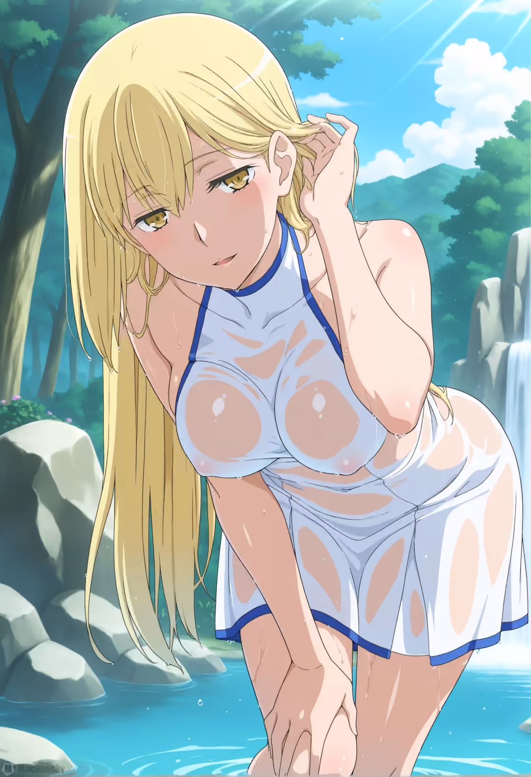 Ais Wallenstein - DanMachi: Is It Wrong to Try to Pick Up Girls in a Dungeon? - Hentai Gallery 7 - 28 Images — image 1 of 28