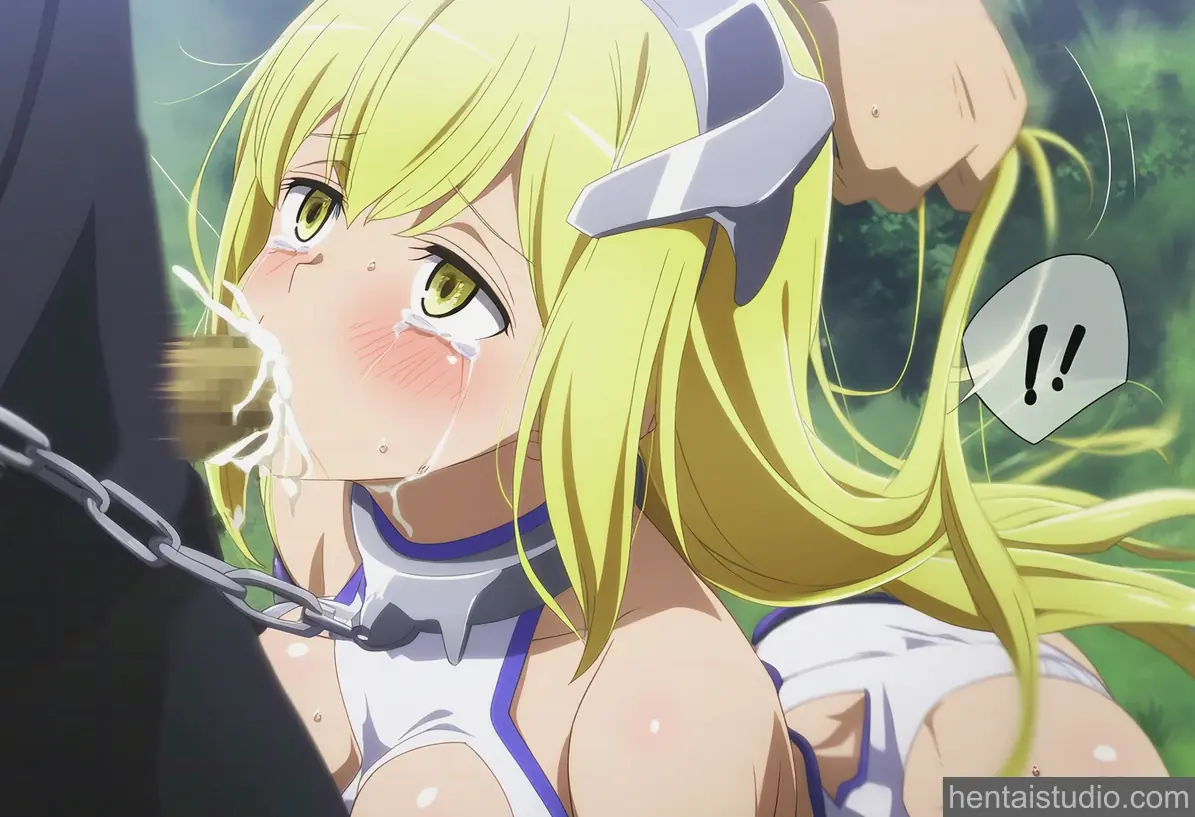 Ais Wallenstein from Danmachi Is It Wrong To Try To Pick Up Girls In A Dungeon hentai art 4 of 14