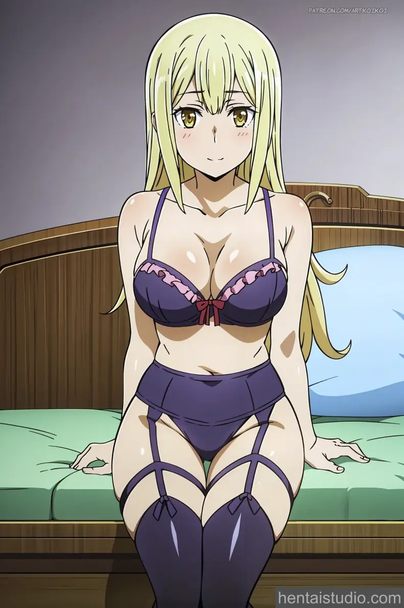Aiz Wallenstein Bell Cranel from Danmachi Is It Wrong To Try To Pick Up Girls In A Dungeon hentai art 17 of 22