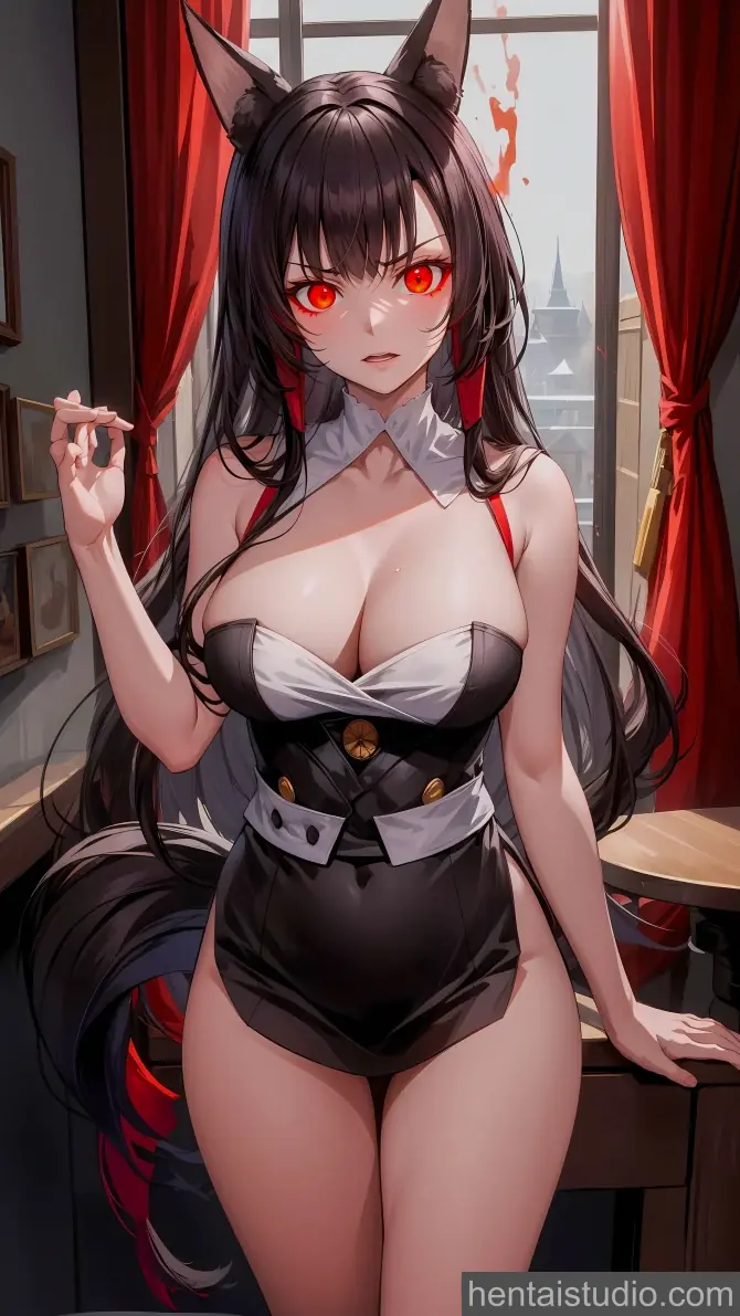 Akagi from Azur Lane hentai art 25 of 26