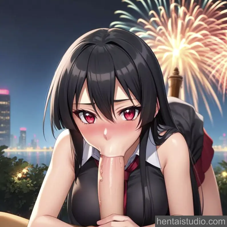 Akame from Akame Ga Kill hentai art 14 of 16