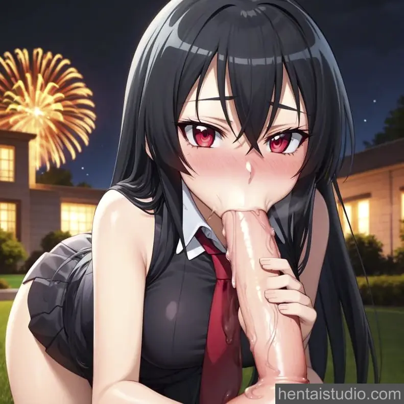 Akame | Akame Ga Kill - Fanart – hentai anime character, Akame, Akame Ga Kill, Demon Murasame, Anime, Blowjob, Creampie, Huge Cock