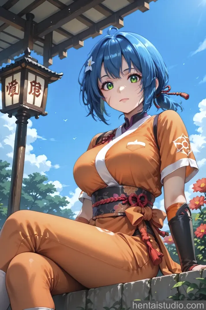 Akane Akitsu from Shangri La Frontier hentai art 3 of 64
