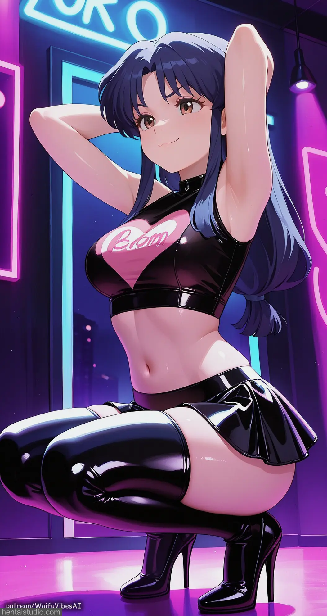 Akane Tendou from Ranma 1/2 hentai art 5 of 44