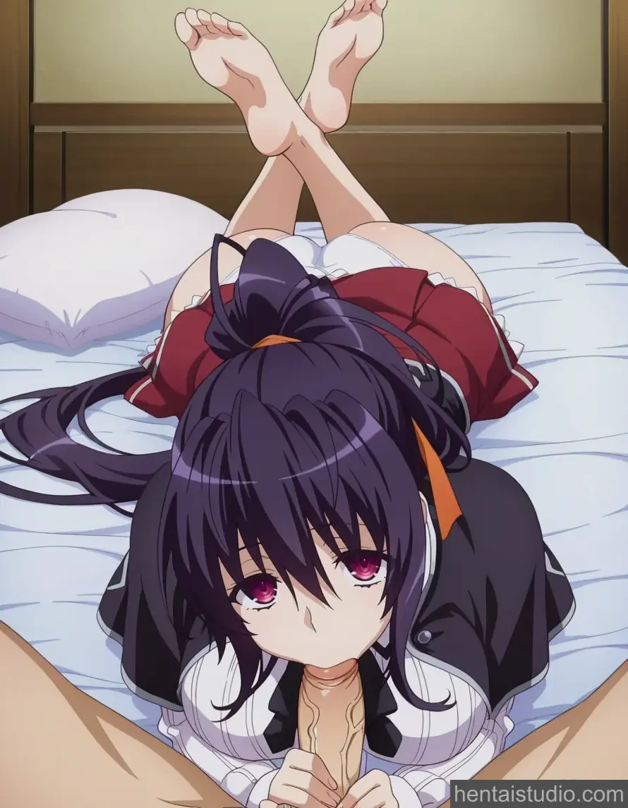 Akeno Himejima from High School Dxd hentai art 8 of 21