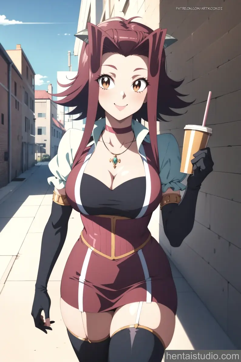 Aki Izayoi from Yu Gi Oh 5d's hentai art 1 of 28