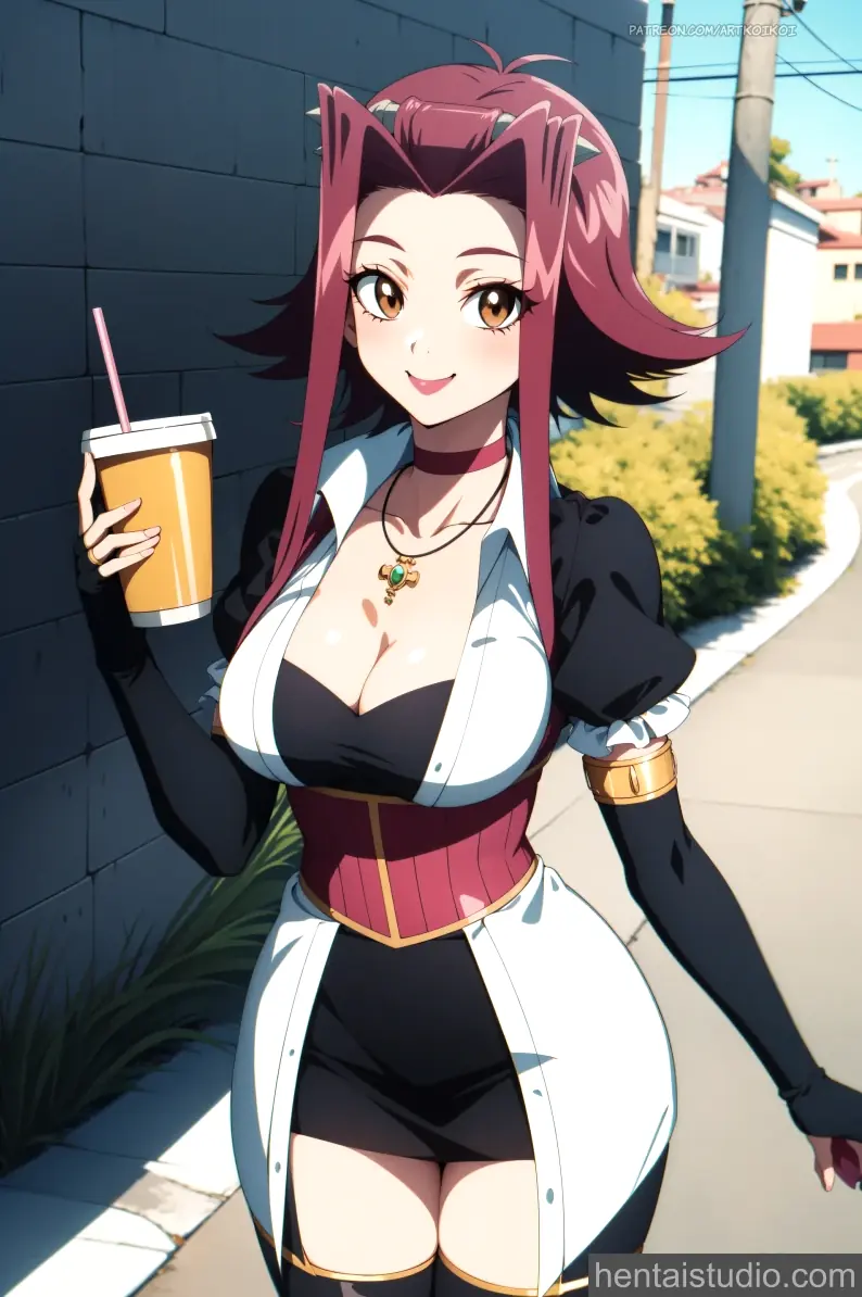 Aki Izayoi from Yu Gi Oh 5d's hentai art 12 of 28