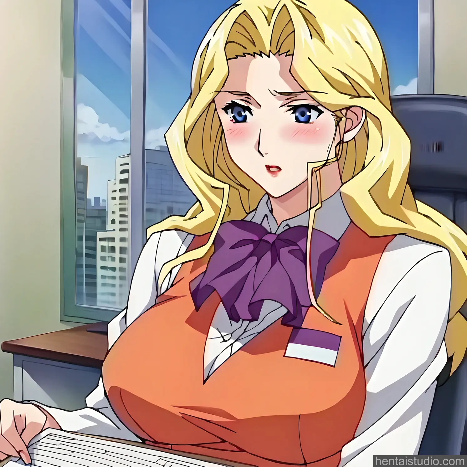 Alice Nonoyama from Lingerie Office hentai art 2 of 59