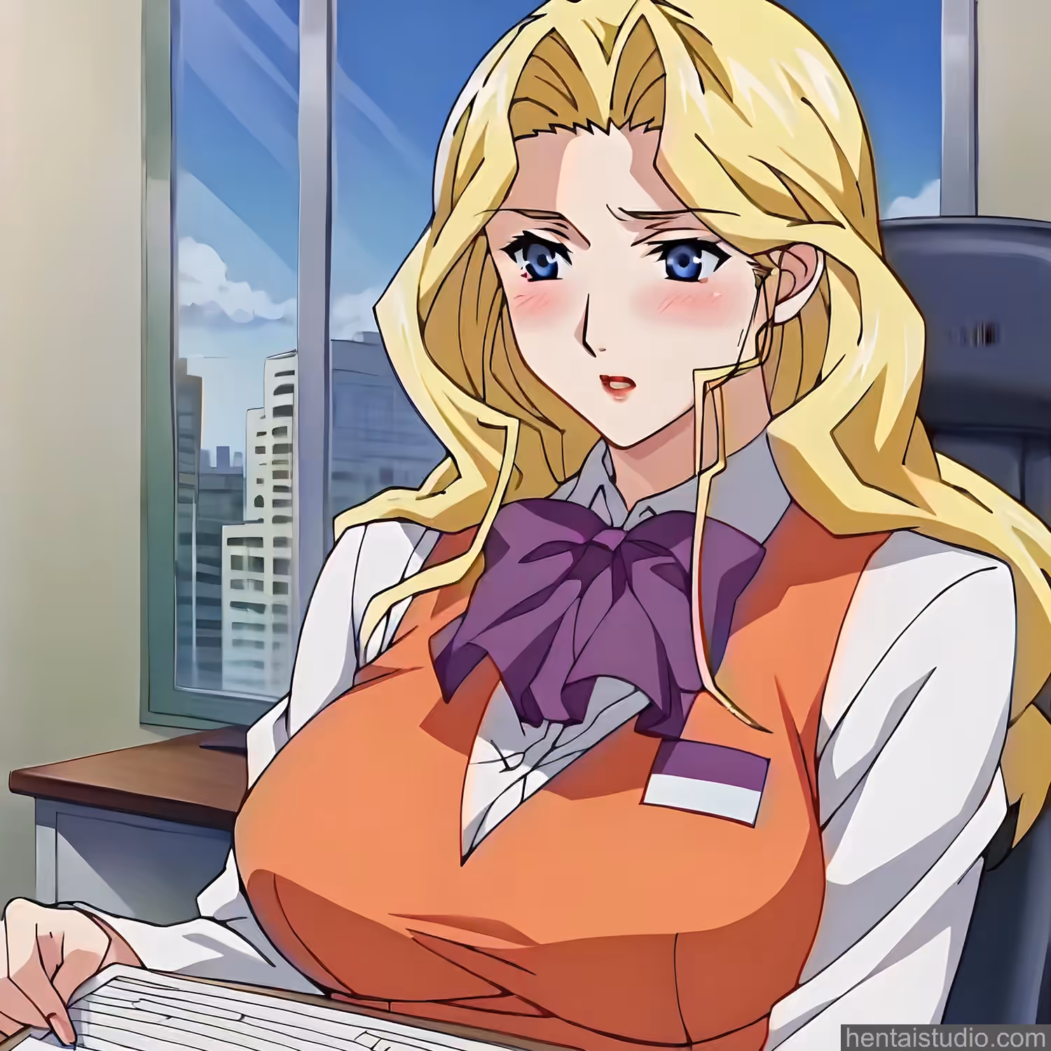 Alice Nonoyama - Office Lingerie - Hentai Gallery 2 - 59 Images — image 2 of 59