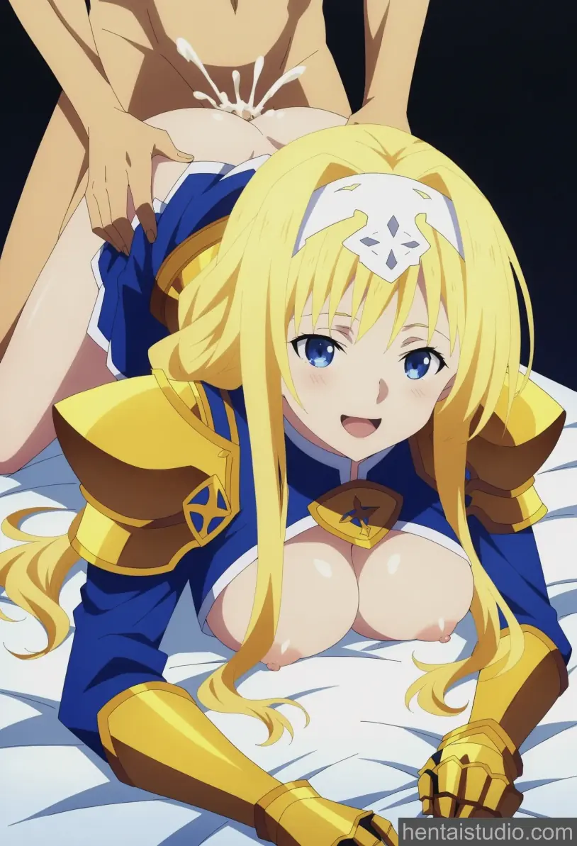 Alice Zuberg from Sword Art Online hentai art 37 of 56