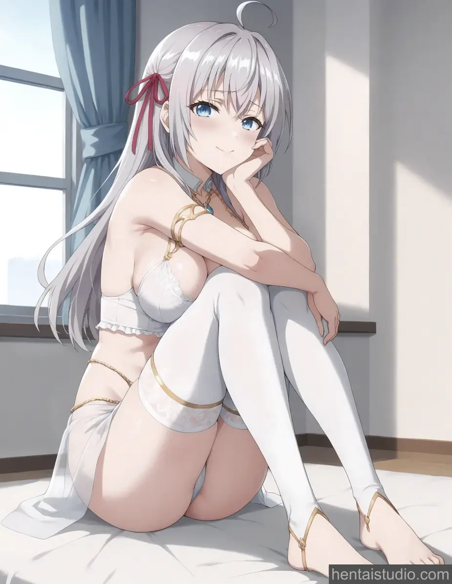 Alisa Mikhailovna Kujou from Alya Sometimes Hides Her Feelings In Russian hentai art 10 of 14