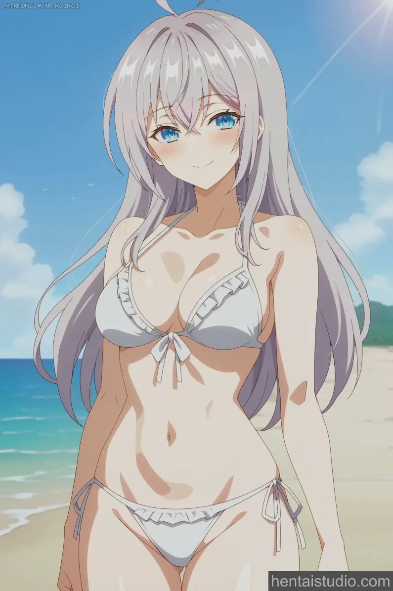 Alisa Mikhailovna Kujou from Alya Sometimes Hides Her Feelings In Russian hentai art 1 of 21