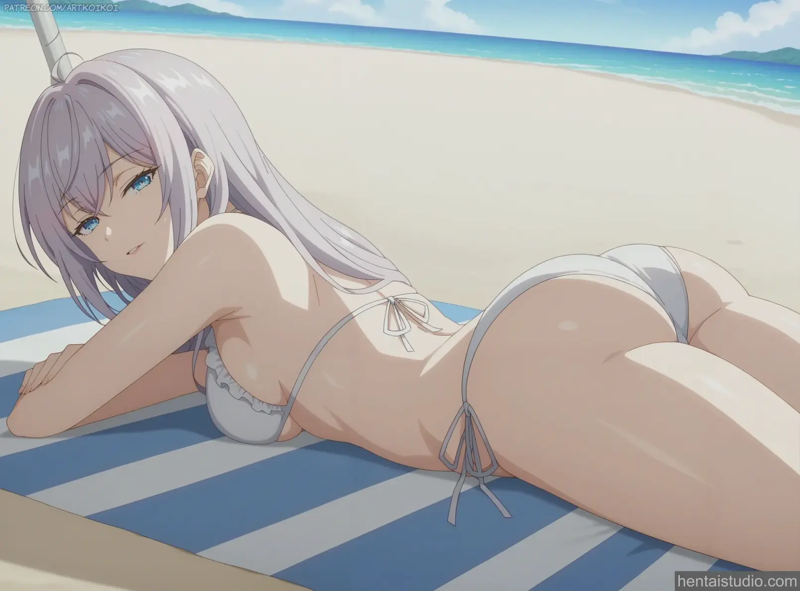 Alisa Mikhailovna Kujou from Alya Sometimes Hides Her Feelings In Russian hentai art 15 of 21