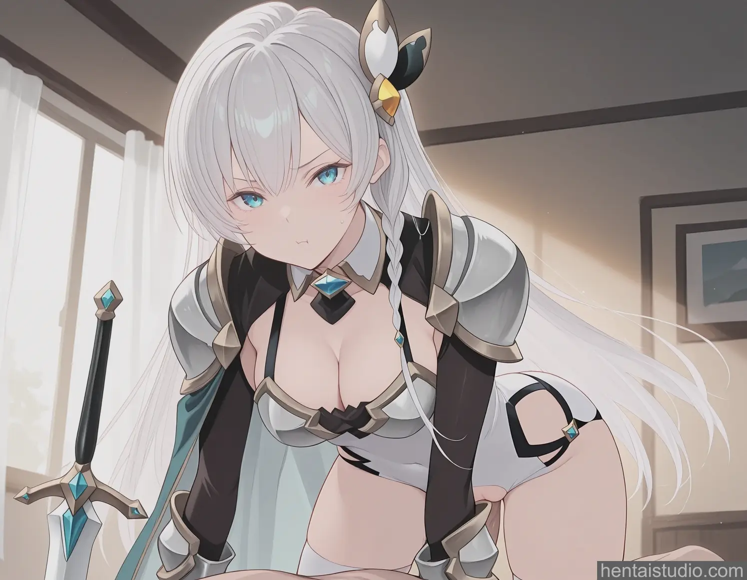 Allucia Citrus from From Old Country Bumpkin To Master Swordsman hentai art 16 of 23