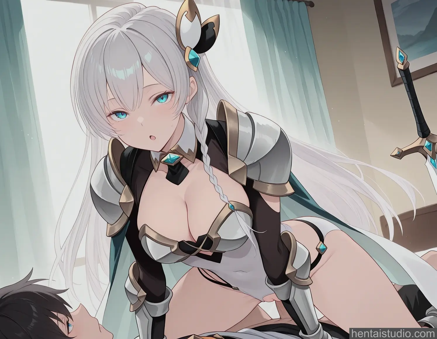 Allucia Citrus from From Old Country Bumpkin To Master Swordsman hentai art 8 of 23