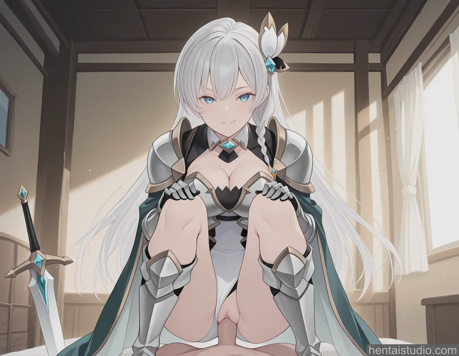Allucia Citrus from From Old Country Bumpkin To Master Swordsman hentai art 9 of 23