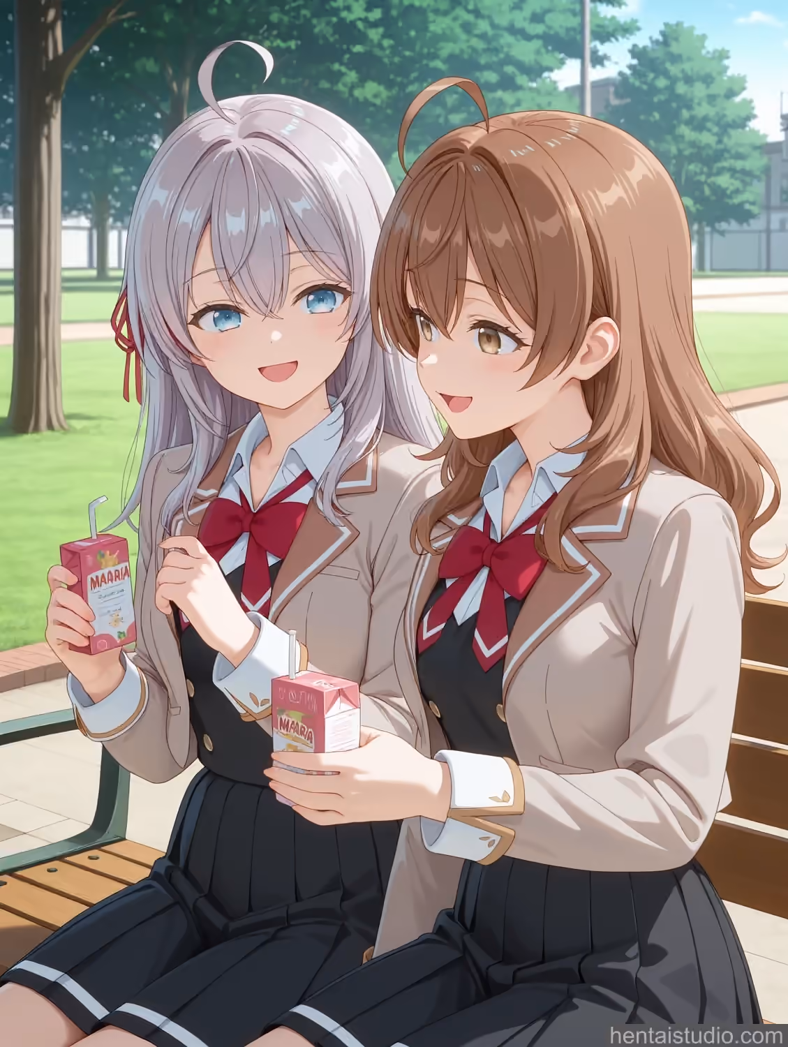 Alya Kujou (Alisa Mikhailovna Kujou) x Masha Kujou (Mariya Mikhailovna Kujou) - Alya Sometimes Hides Her Feelings in Russian (Roshidere) - Hentai Gallery 3 - 36 Images — image 2 of 36