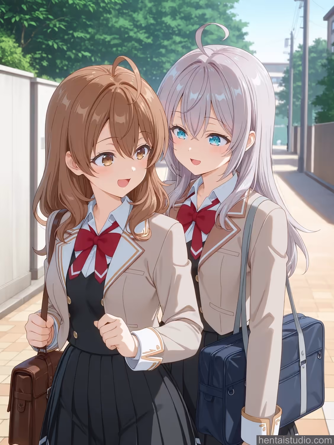 Alya Kujou (Alisa Mikhailovna Kujou) x Masha Kujou (Mariya Mikhailovna Kujou) - Alya Sometimes Hides Her Feelings in Russian (Roshidere) - Hentai Gallery 3 - 36 Images — image 5 of 36