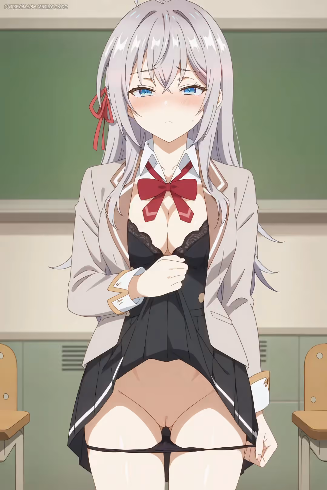 Alya Kujou (Alisa Mikhailovna Kujou) - Alya Sometimes Hides Her Feelings in Russian (Roshidere) - Hentai Gallery 29 - 30 Images — image 4 of 30