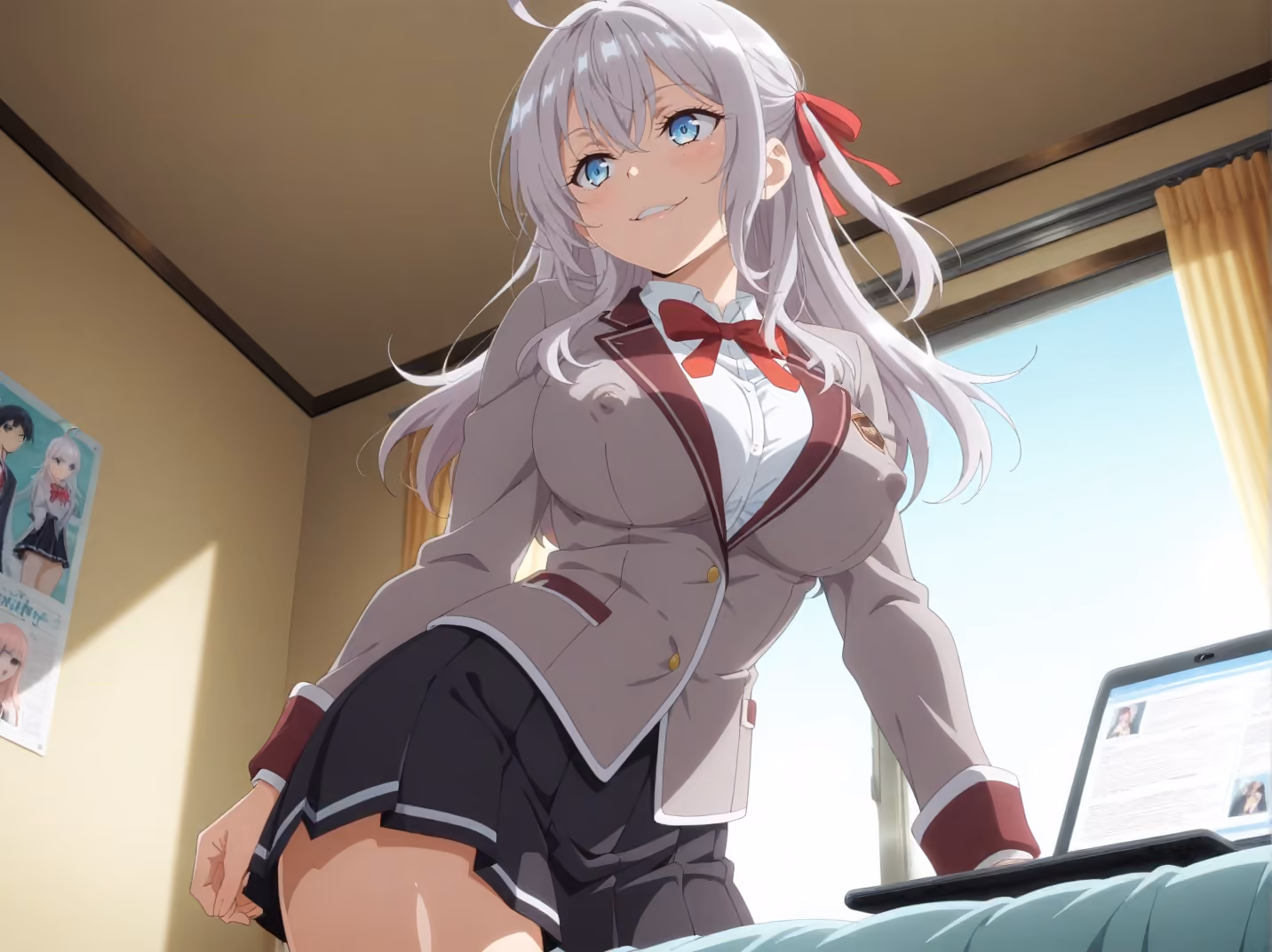 Alya Kujou (Alisa Mikhailovna Kujou) - Alya Sometimes Hides Her Feelings in Russian (Roshidere) - Hentai Gallery 73 - 100 Images — image 1 of 100