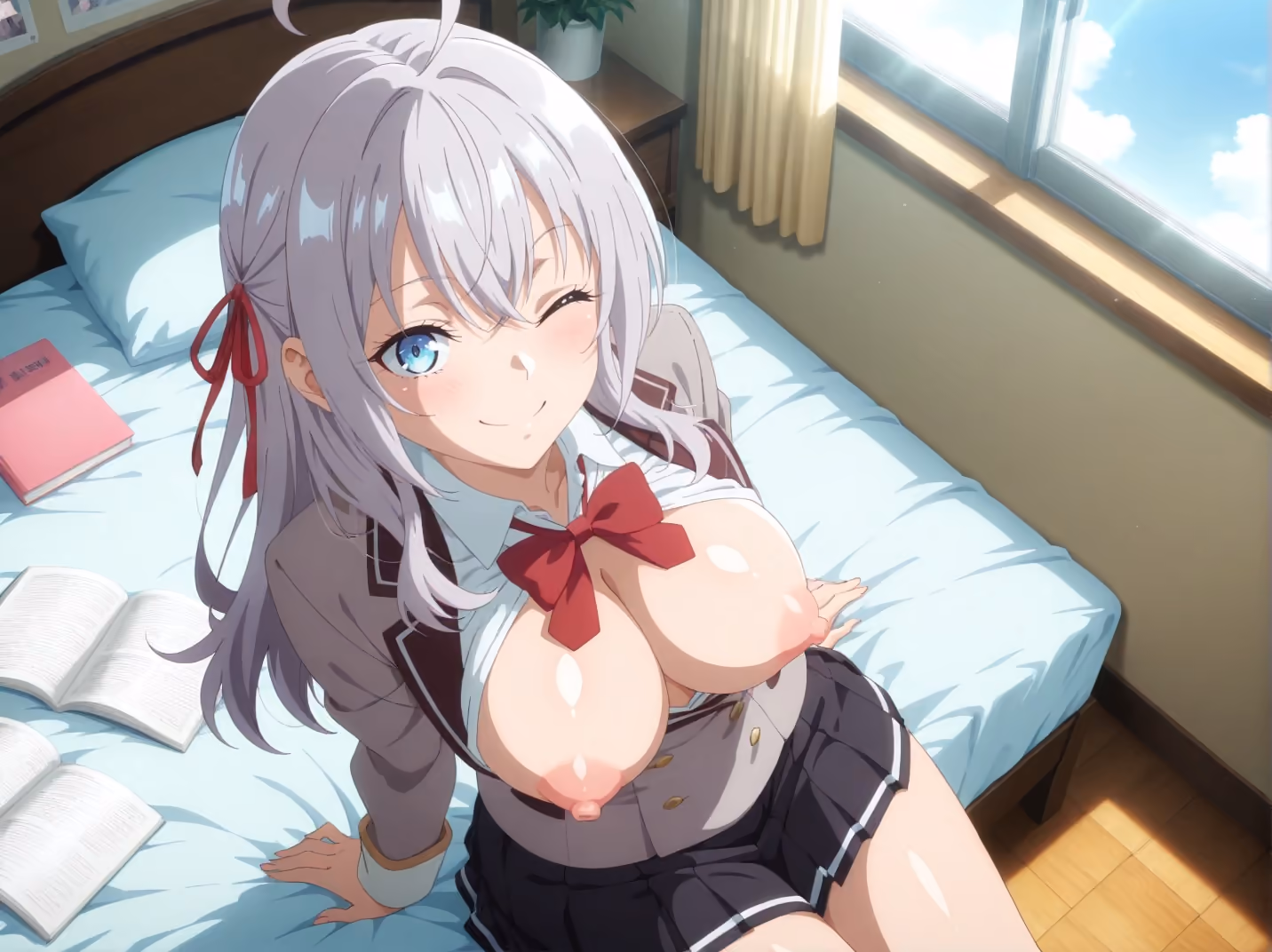 Alya Kujou (Alisa Mikhailovna Kujou) - Alya Sometimes Hides Her Feelings in Russian (Roshidere) - Hentai Gallery 73 - 100 Images — image 10 of 100