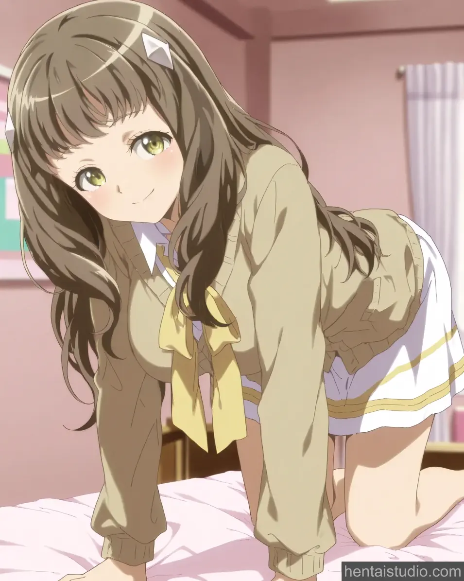 Amame Amakata from Loner Life In Another World hentai art 10 of 70
