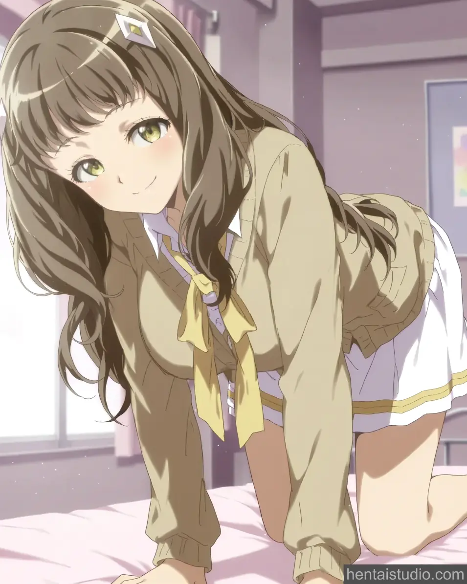 Amame Amakata from Loner Life In Another World hentai art 7 of 70