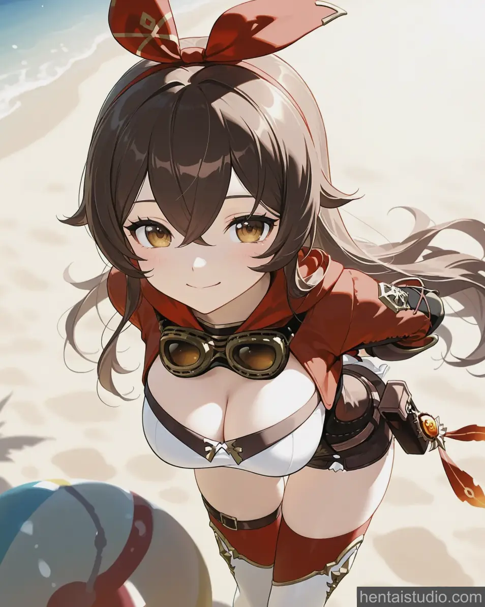 Amber from Genshin Impact hentai art 2 of 70