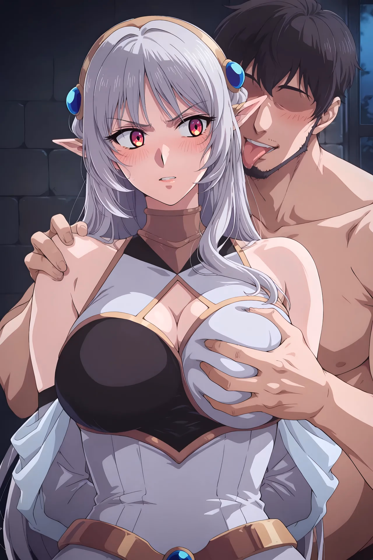 Amelia Rosequartz - My Status as an Assassin Obviously Exceeds the Hero's (Ansatsusha de Aru Ore no Status ga Yuusha yori mo Akiraka ni Tsuyoi no da ga) - Hentai Gallery 17 - 69 Images — image 34 of 69